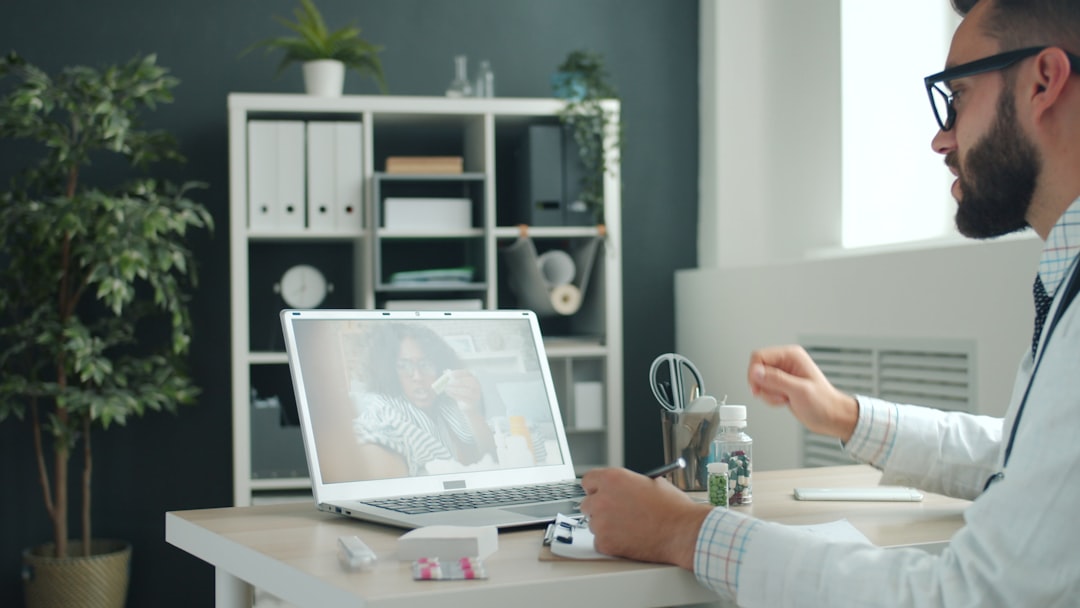 Image of digital technology providing support.